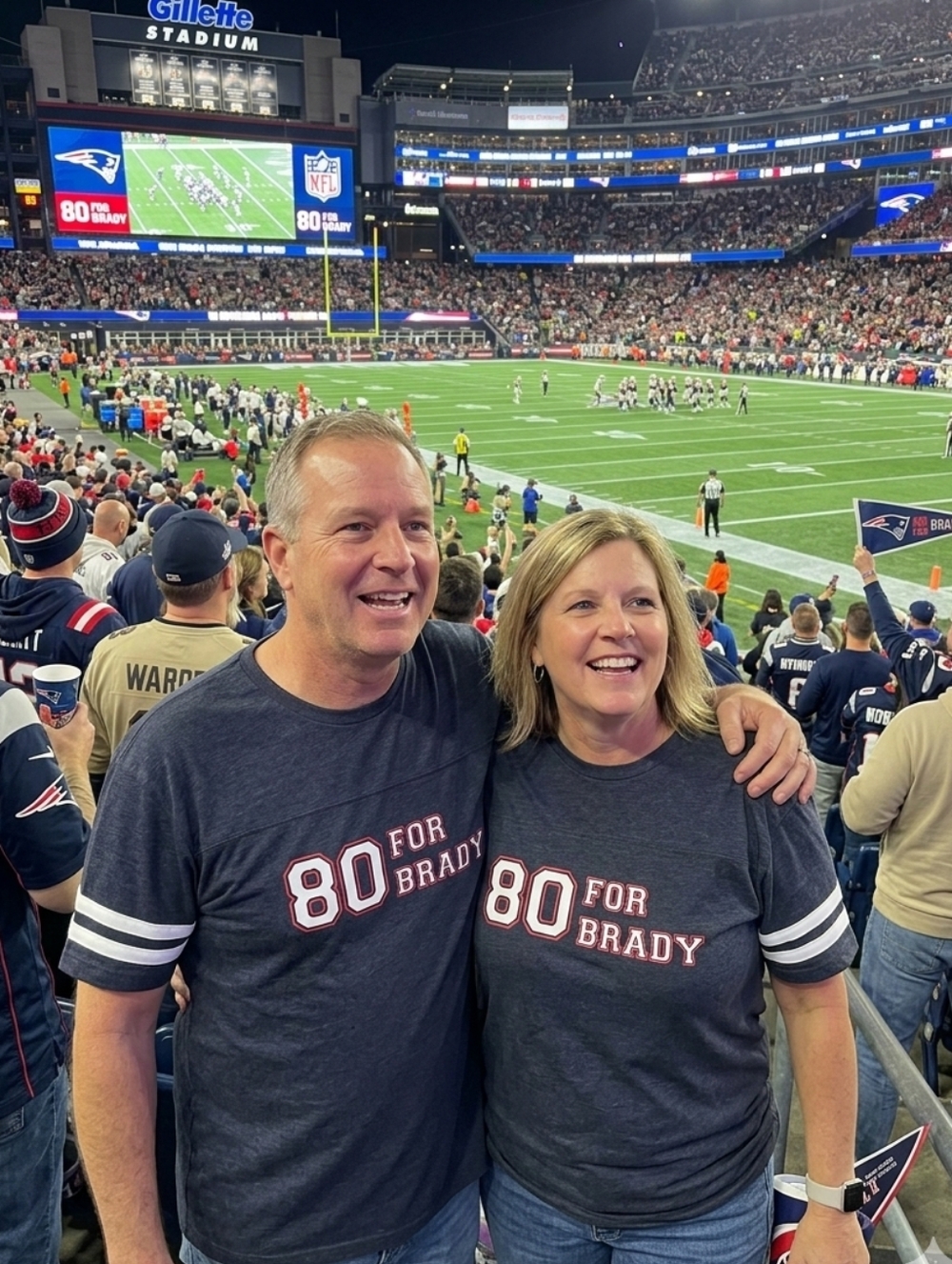 80 For Brady Promo T-Shirt- NWOT